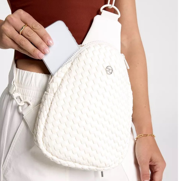 CALIA Women's Journey Woven Sling Bag - Picture 3 of 4